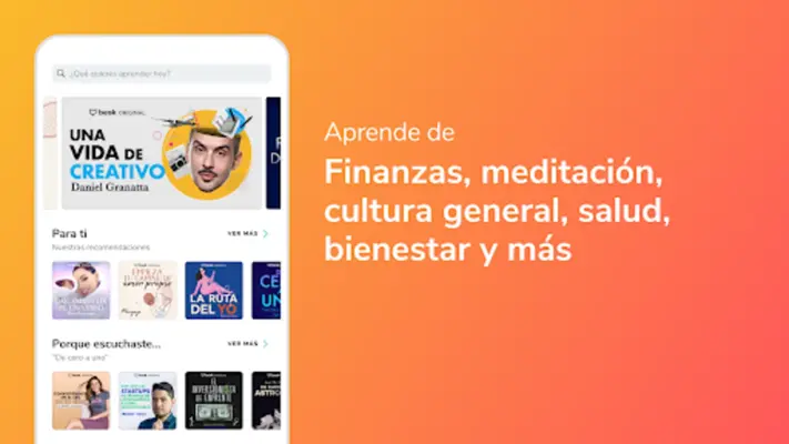 Beek Audiolibros y Podcasts android App screenshot 2