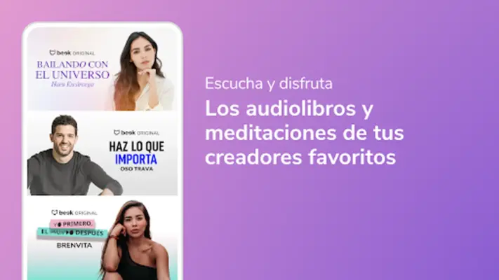 Beek Audiolibros y Podcasts android App screenshot 3